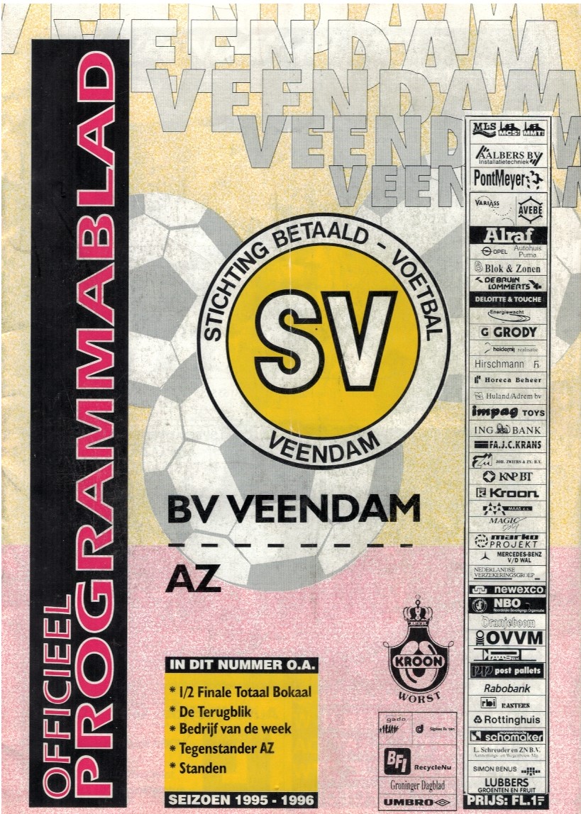 AZ Programma 8-apr-1996 Veendam uit